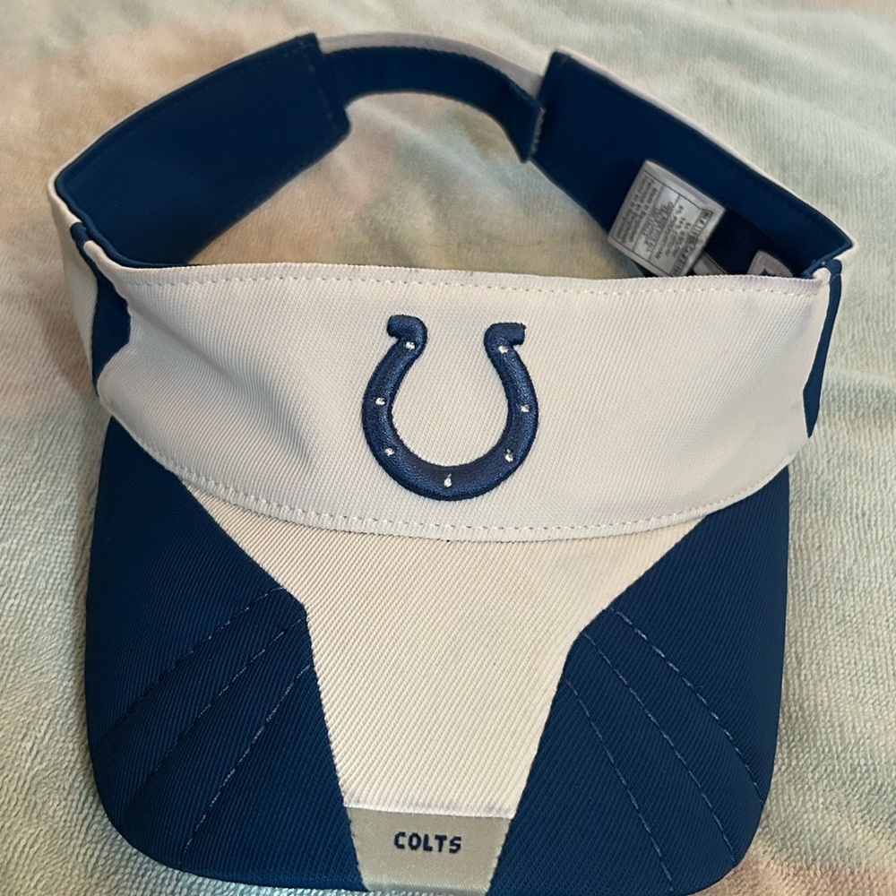 NFL Blue and White Visor